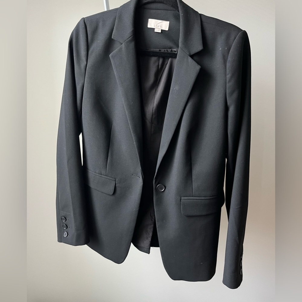 Loft - Black Blazer